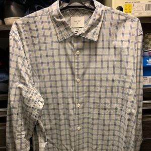 Billy Reid Men's Long Sleeve Button Down Size XL